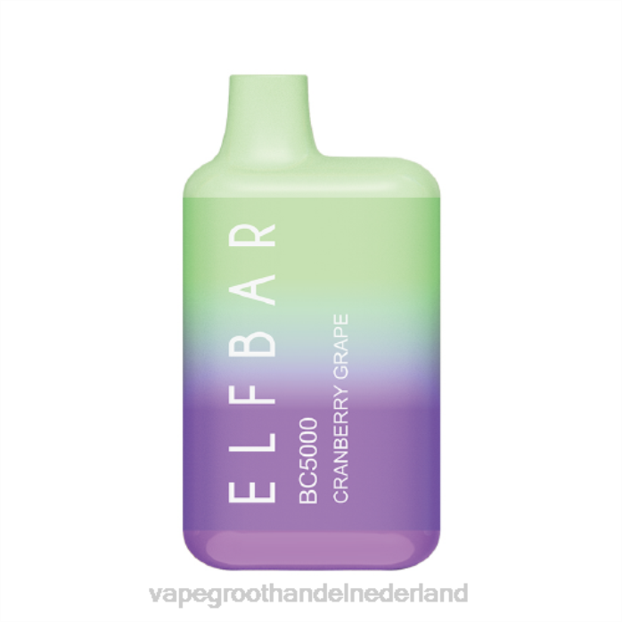 2NRV300 cranberry-druif - groothandel Vape wegwerp ELFBAR BC5000