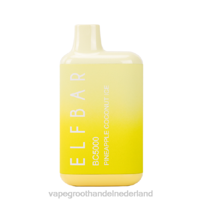 2NRV305 ananas-kokosijs - Vape Amsterdam ELFBAR BC5000