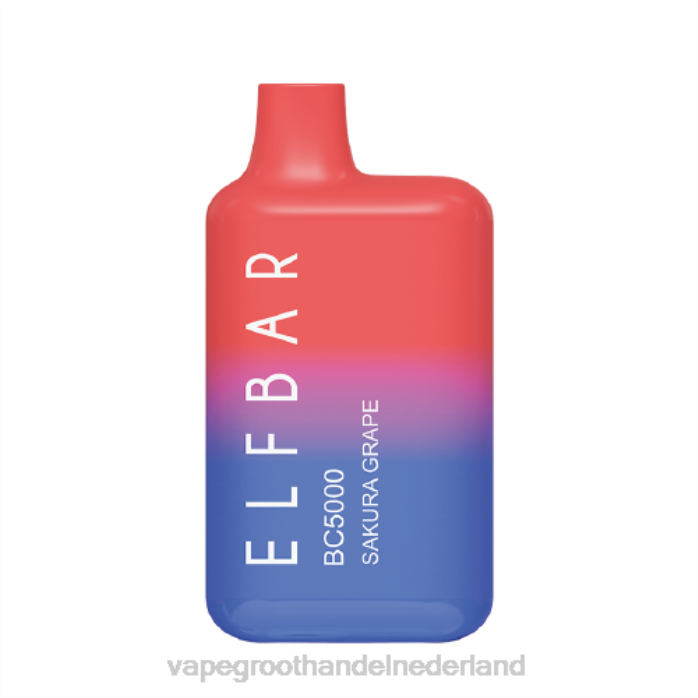 2NRV307 Sakura-druif - Vape groothandel Amersfoort ELFBAR BC5000