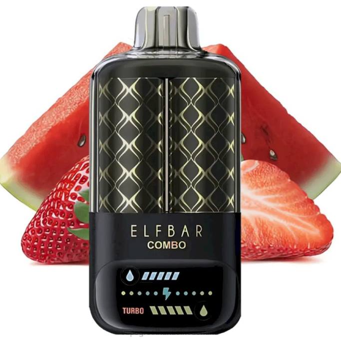 Elf Bar Combo 25000 - 6V6T10 watermeloen & aardbei Vape Groothandel Amersfoort