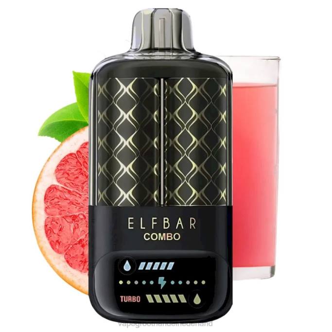 Elf Bar Combo 25000 - 6V6T11 roze limonade en grapefruit Groothandel Vape Wegwerp