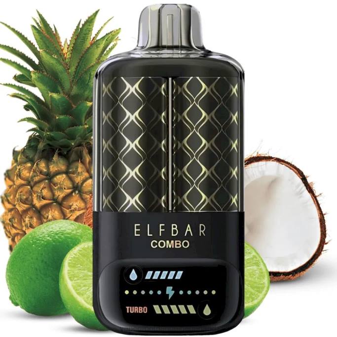 Elf Bar Combo 25000 - 6V6T5 limoen & ananas Vape Groothandel Inkoop