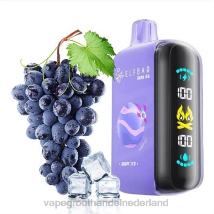 Elf Bar Raya D3 25000 - 6V6T1 wegwerpbaar Vape Groothandel Nederland