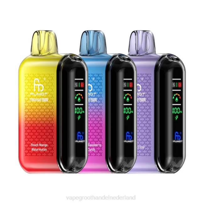 Vape Wholesale Supplier 8VNJ17 exclusief - Fumot Tornado 20000 wegwerpdamp