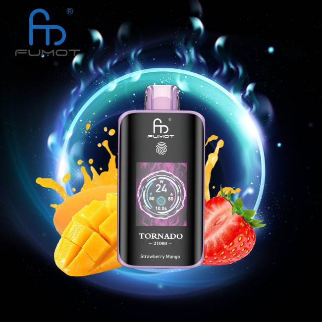 Vape Wholesale Supplier 8VNJ11 aardbei-mango - Fumot Tornado 25000 wegwerpdamp
