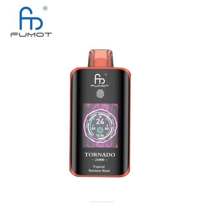 Vape Wholesale Supplier 8VNJ13 tropische regenboogexplosie - Fumot Tornado 25000 wegwerpdamp