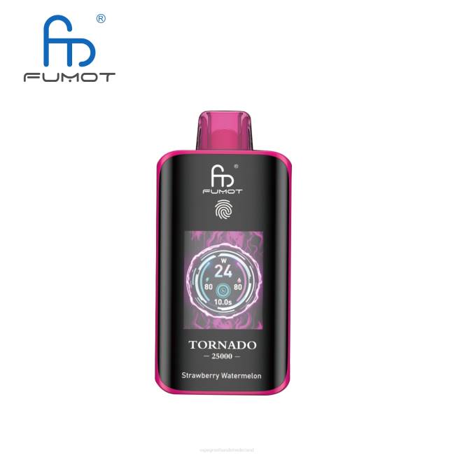 Vape Wholesale Supplier 8VNJ16 aardbei watermeloen - Fumot Tornado 25000 wegwerpdamp