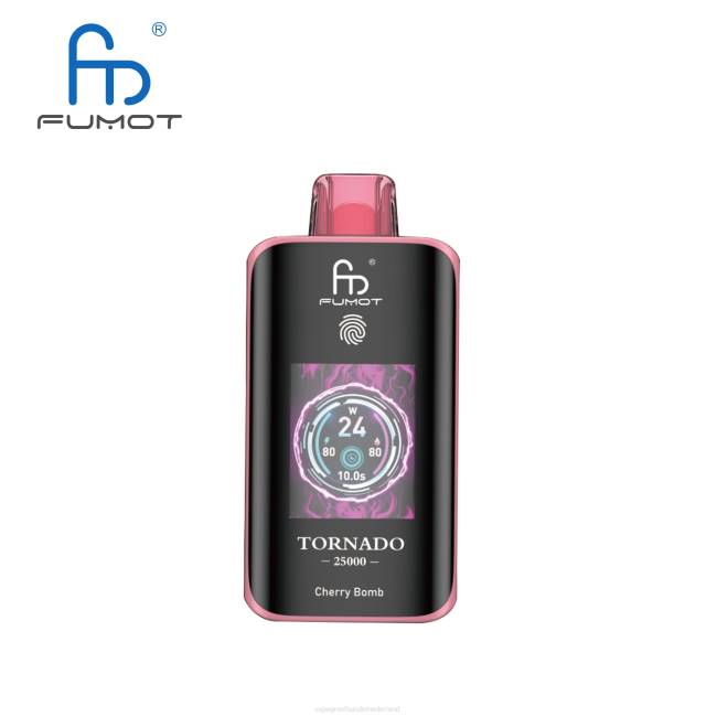 Vape Wholesale Supplier 8VNJ4 kersen bom - Fumot Tornado 25000 wegwerpdamp
