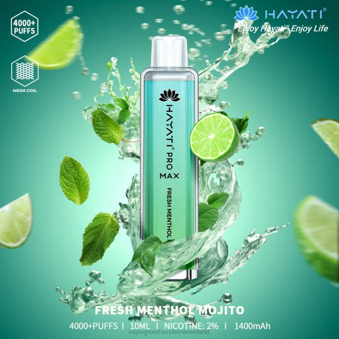 2NRV187 verse mentholmojito - Vape groothandel Amersfoort Hayati Pro Max 4000