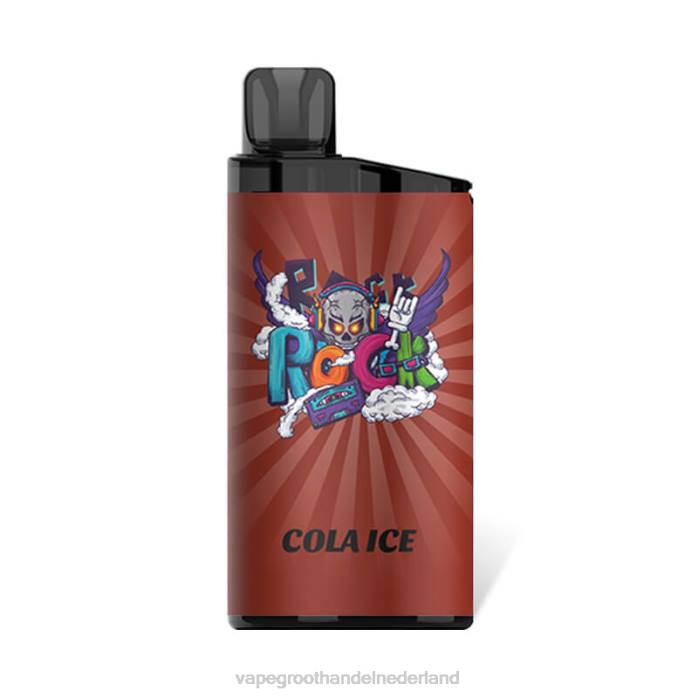 2NRV96 cola-ijs - wegwerp Vape Groningen IGET BAR 3500 5% nicotine