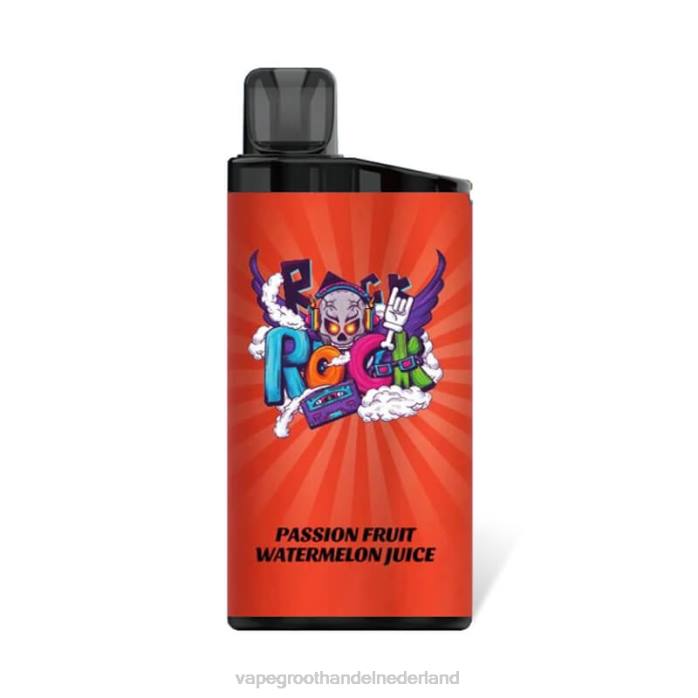 2NRV97 passievrucht-watermeloensap - Vape groothandel Amersfoort IGET BAR 3500 5% nicotine
