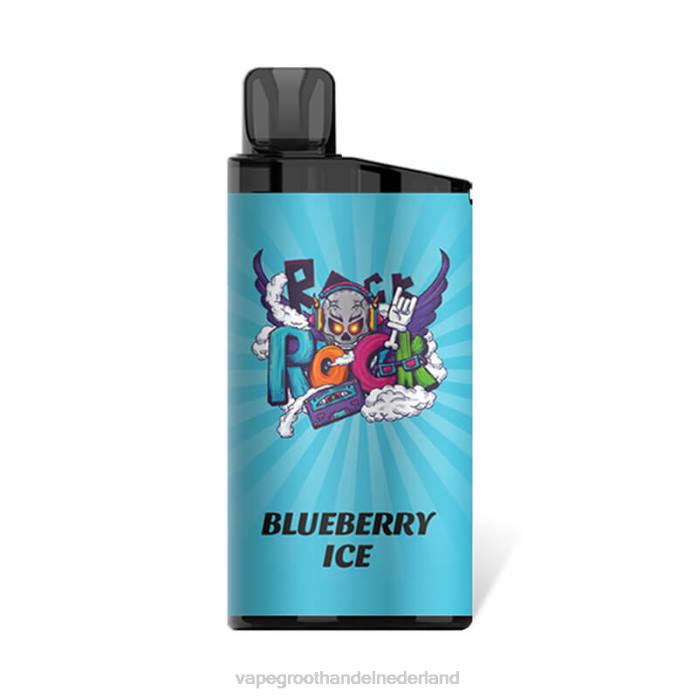 2NRV98 bosbessen ijs - Vape groothandel Nederland IGET BAR 3500 5% nicotine