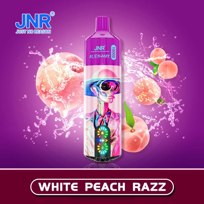 2NRV562 witte perzik-razs - Vape groothandel inkoop JNR ALIEN MAX
