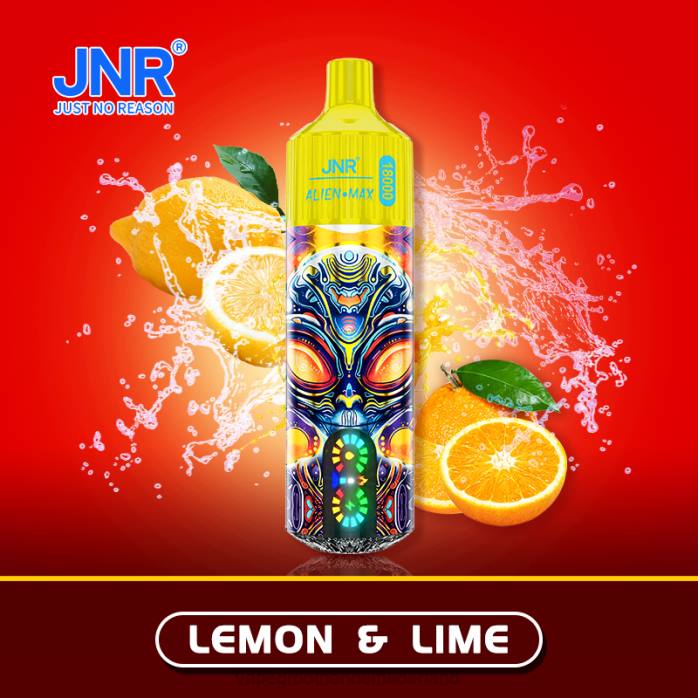 2NRV577 Citroen limoen - Vape groothandel Amersfoort JNR ALIEN MAX