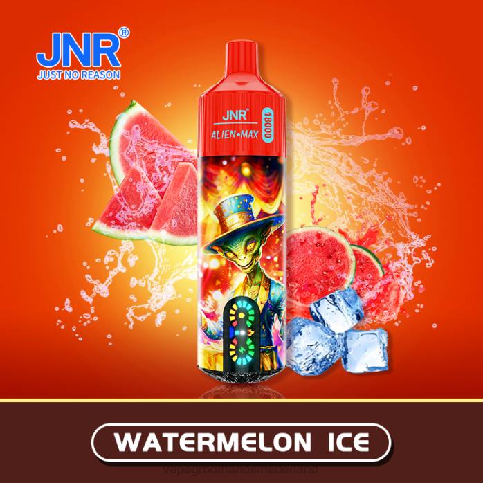 2NRV581 watermeloen ijs - wegwerpbaar Vape JNR ALIEN MAX