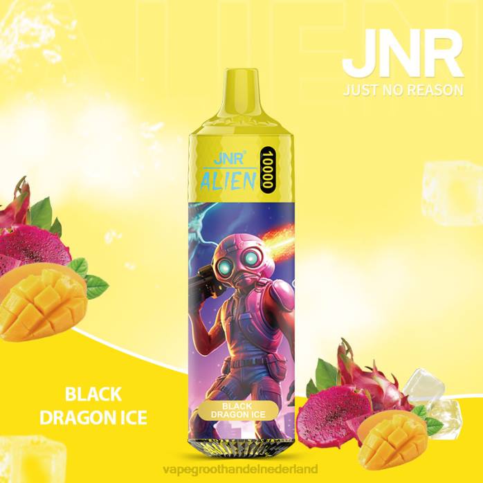 2NRV632 zwart drakenijs - Vape groothandel inkoop JNR ALIEN