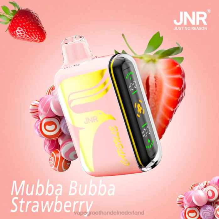 2NRV607 mubba-bubba-aardbei - Vape groothandel Amersfoort JNR CAPSULE