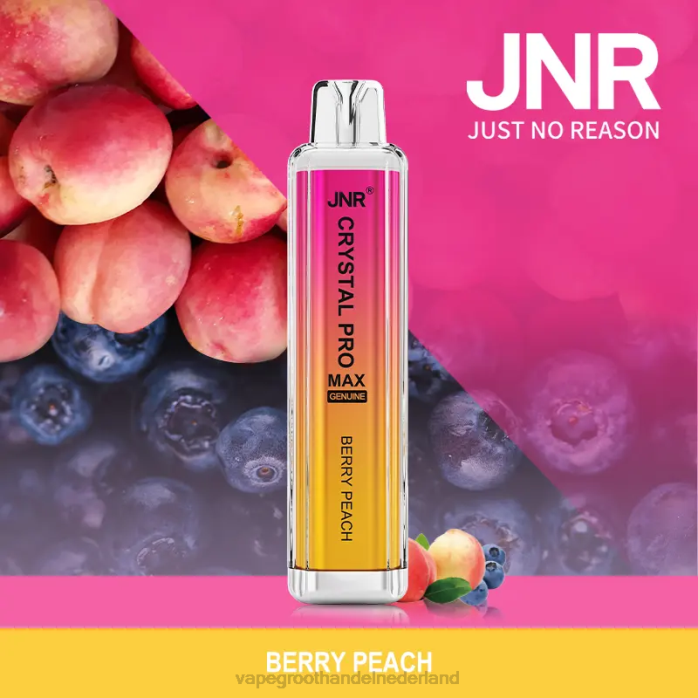 2NRV725 bessen perzik - Vape Amsterdam JNR CRYSTAL PRO MAX