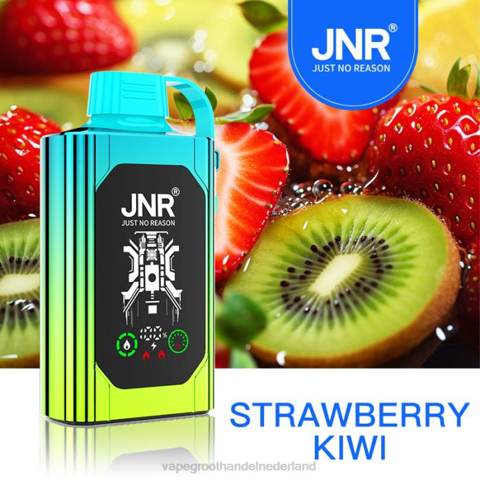 2NRV628 aardbei-kiwi - Vape groothandel Nederland JNR SHISHA BOX