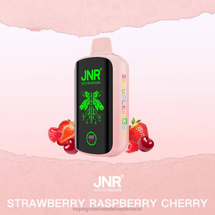 2NRV593 aardbei framboos kers - pod systeem Vape JNR SKYWALKER BOX