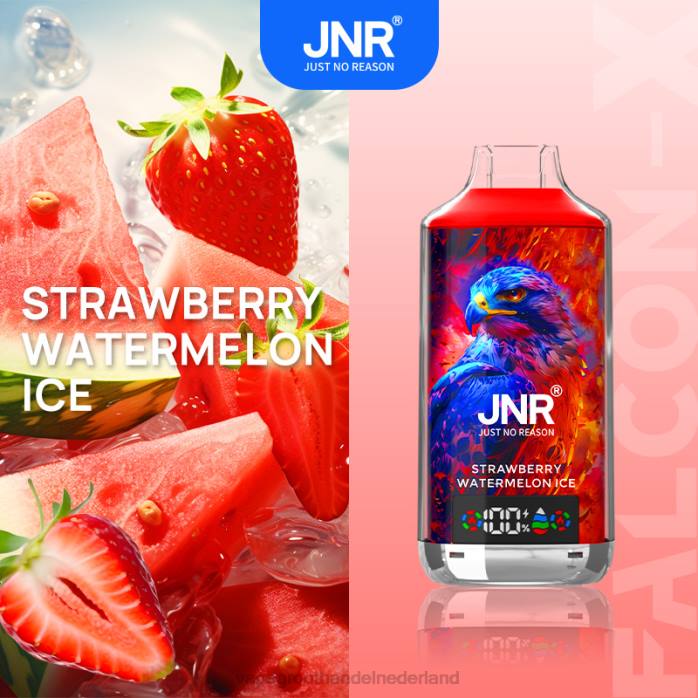 2NRV549 aardbei watermeloen ijs - Vape bestseller JNR FALCON-X