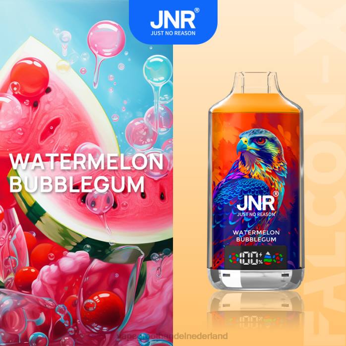 2NRV553 watermeloen kauwgom - pod systeem Vape JNR FALCON-X