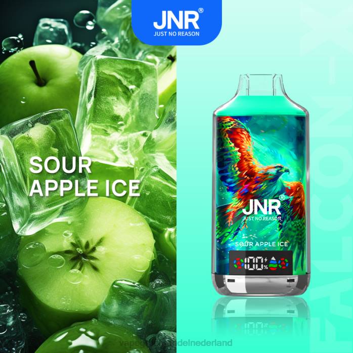 2NRV554 zuur appelijs - Vape Nederland JNR FALCON-X