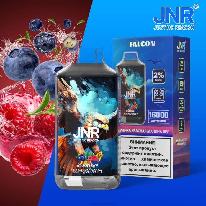 2NRV700 bosbes rode framboos - groothandel Vape wegwerp JNR FALCON