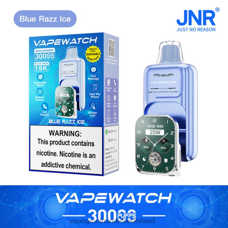 blauw razz-ijs