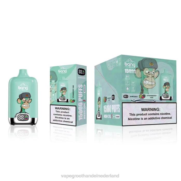 2NRV133 aardbei-kiwi - pod systeem Vape Bang Box 15000