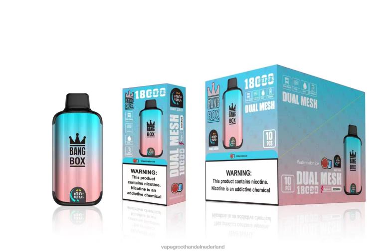 Bang Box 18000 trekjes 2HL2X96 - Groothandel Vape Wegwerp watermeloen ijs