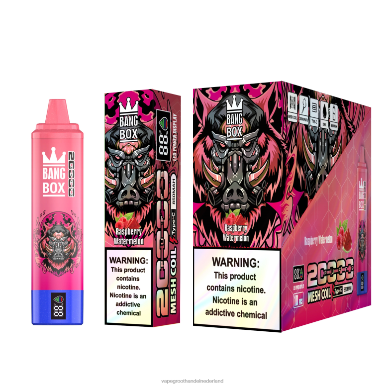 Bang Box 20000 2HL2X53 - Groothandel Vape Wegwerp frambozen watermeloen