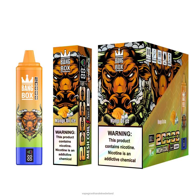 Bang Box 20000 2HL2X54 - Vape Bestseller mango op ijs