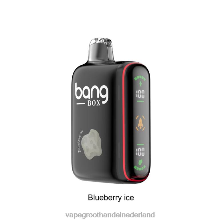 Bang Box Intelligente vermogensweergave van 9000-18000 rookwolken 2HL2X32 - Vape Groothandel Amersfoort bosbessen ijs