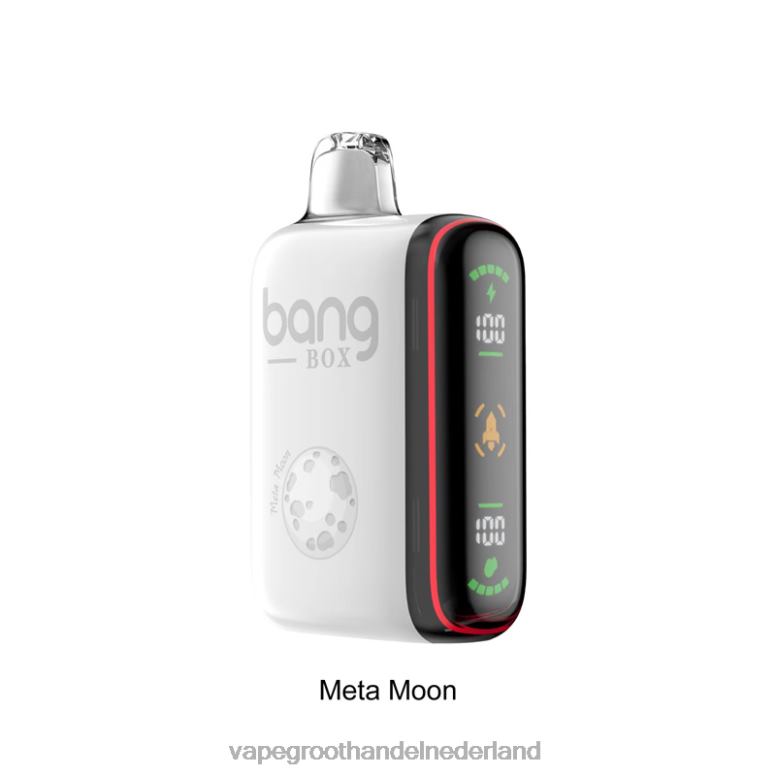 Bang Box Intelligente vermogensweergave van 9000-18000 rookwolken 2HL2X33 - Groothandel Vape Wegwerp meta maan
