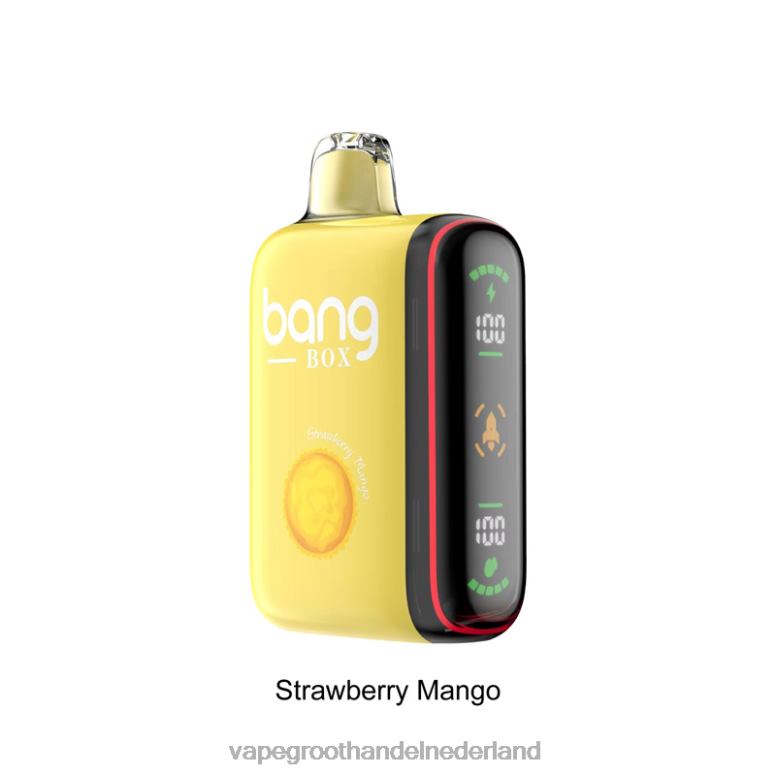 Bang Box Intelligente vermogensweergave van 9000-18000 rookwolken 2HL2X35 - Vape Groothandel Inkoop aardbei-mango