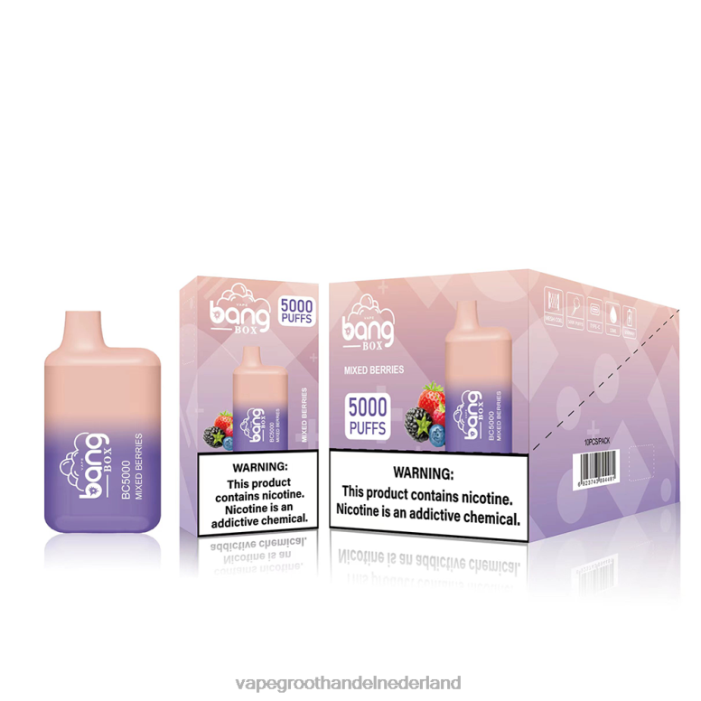 Bang Box bc5000 2HL2X87 - Vape Bestseller wegwerpbaar