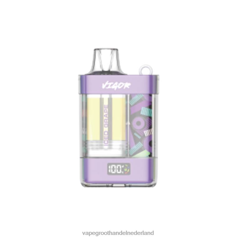 LAVIE VIGOR 15000 trekjes 60LDV8 | Vape Amsterdam ijskoude druif