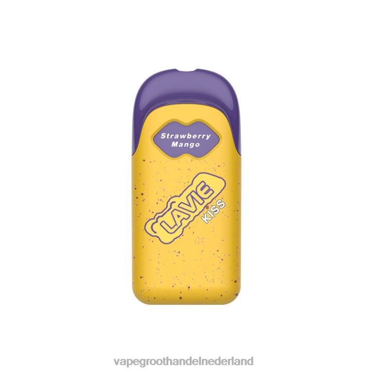 LAVIE KISS 8000 trekjes 60LDV113 | Vape Groothandel Nederland aardbei-mango