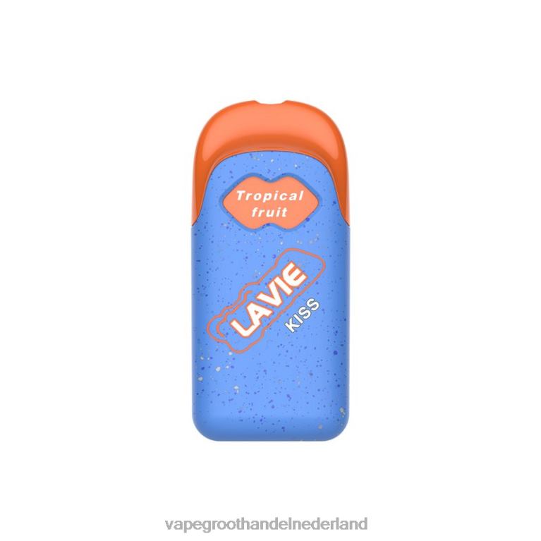 LAVIE KISS 8000 trekjes 60LDV114 | Vape Groothandel Amersfoort tropisch fruit
