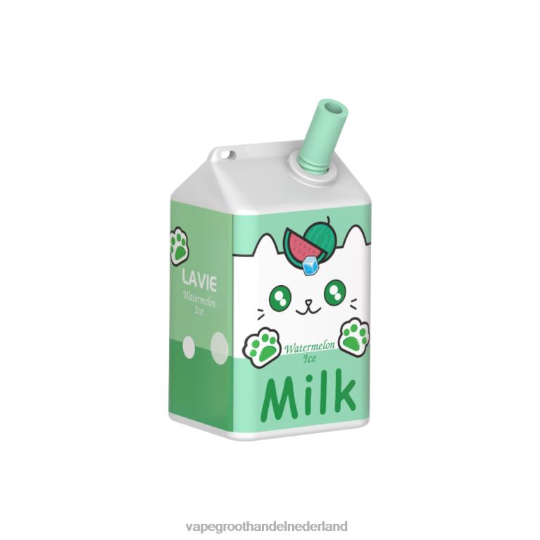 LAVIE MILK 7000 trekjes 60LDV185 | Vape Groothandel Nederland watermeloen ijs