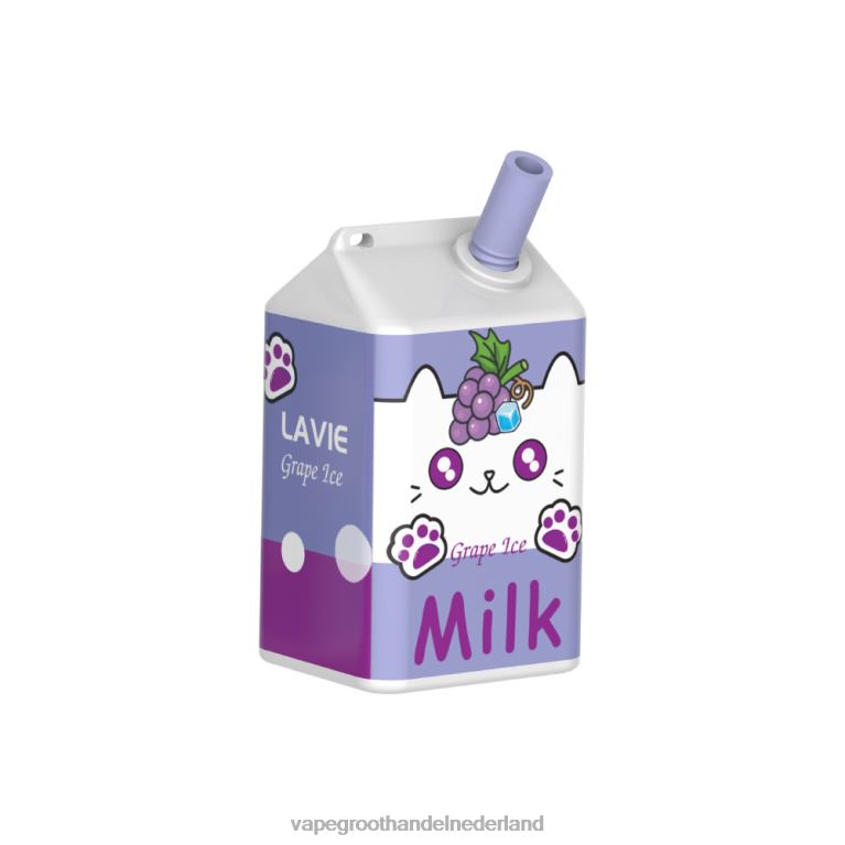 LAVIE MILK 7000 trekjes 60LDV186 | Vape Groothandel Amersfoort druiven ijs