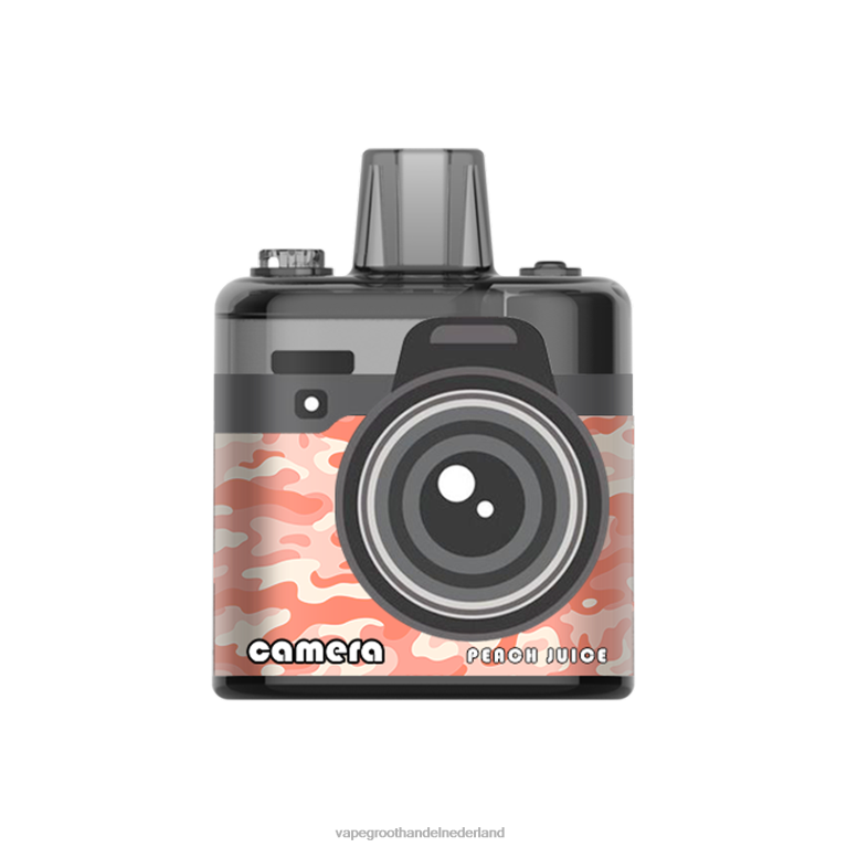 LAVIE Camera 8000 trekjes 60LDV174 | Wegwerpbaar Vape perziksap
