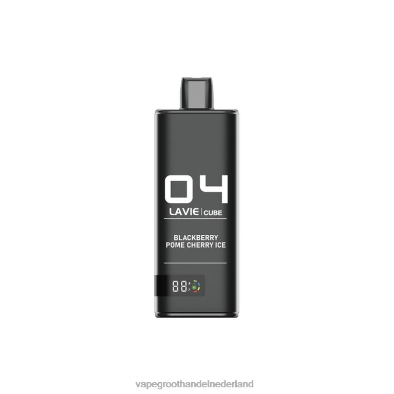 LAVIE Cube 20000 trekjes 60LDV38 | Wegwerpbaar Vape bramenpit-kersenijs