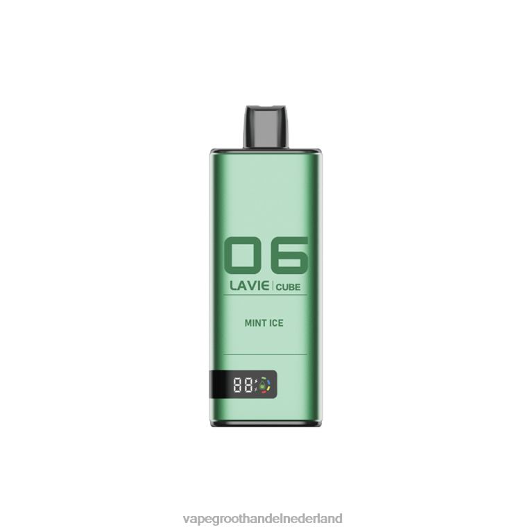 LAVIE Cube 20000 trekjes 60LDV40 | Vape Amsterdam munt ijs