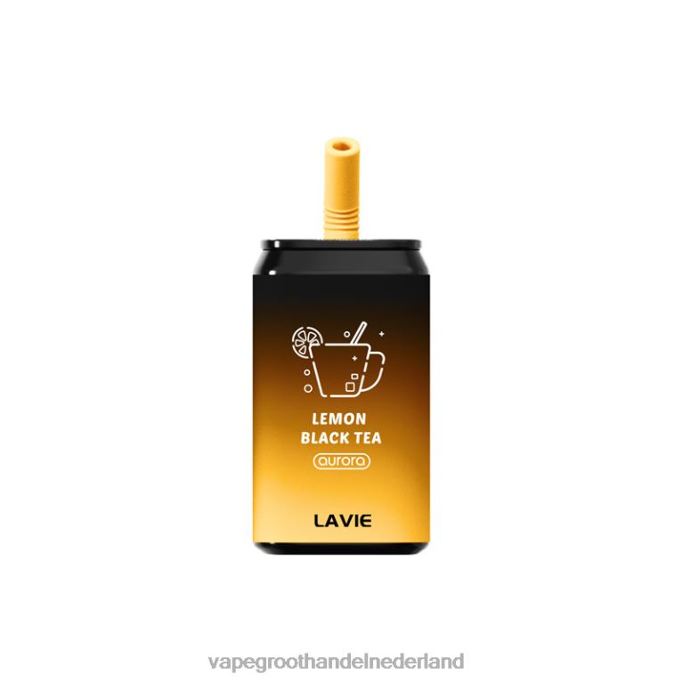 LAVIE Aurora 11000 trekjes 60LDV150 | Wegwerpbaar Vape citroen zwarte thee