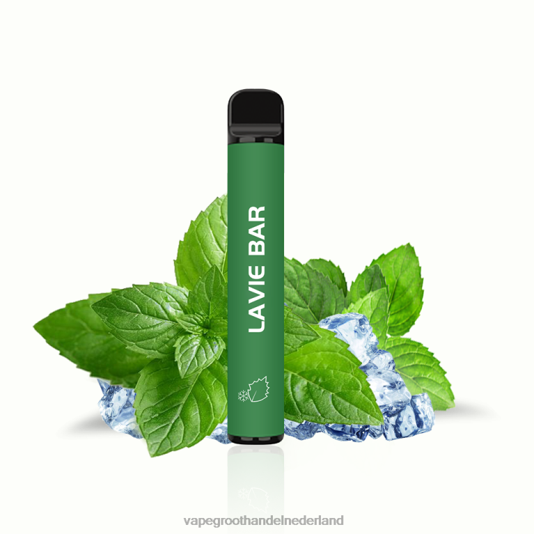 LAVIE BAR 2% versie 800 trekjes 60LDV320 | Vape Amsterdam koele munt
