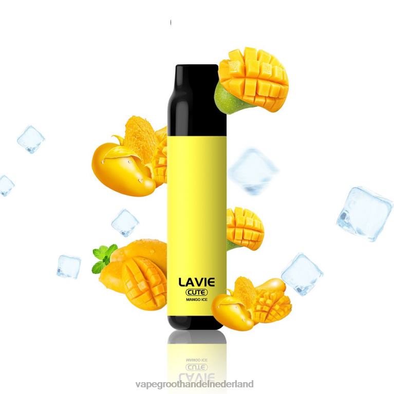 LAVIE BAR 3000 trekjes 60LDV287 | Vape Nederland mango-ijs