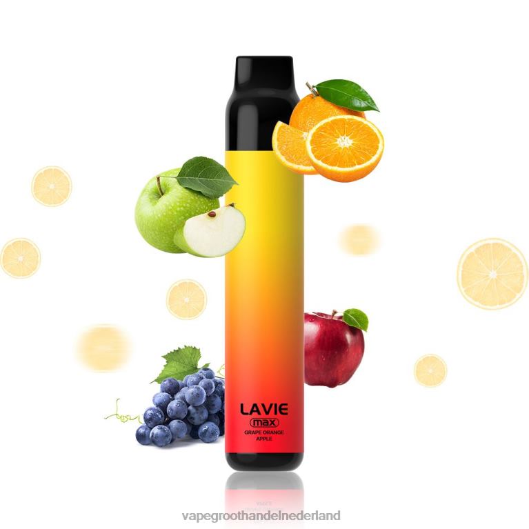 LAVIE BAR 5000 trekjes - max 60LDV280 | Vape Amsterdam druif sinaasappel