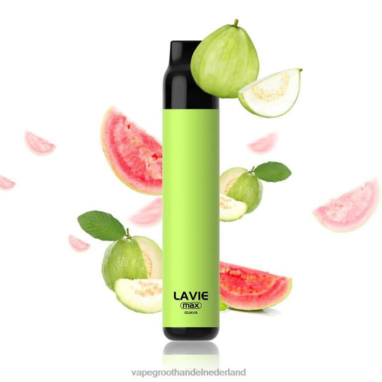 LAVIE BAR 5000 trekjes - max 60LDV284 | Vape Bestseller guave